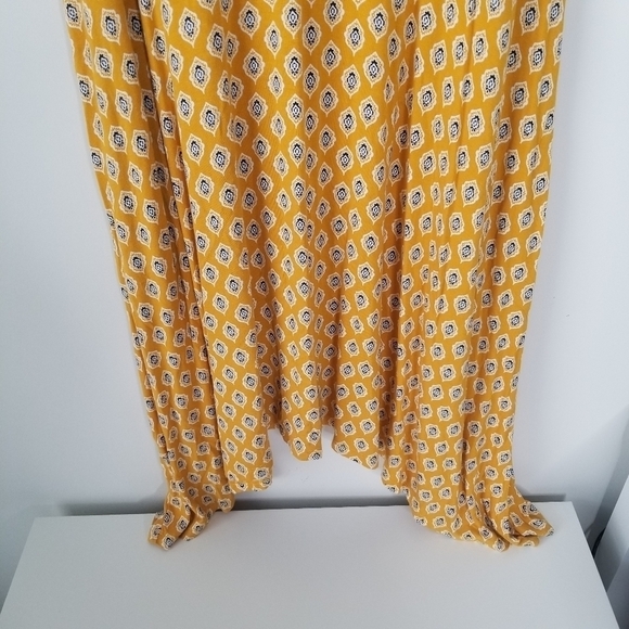Anthropologie Maeve Palais Swing Dress Mock Neck Sleeveless w/ Pockets Size L - Picture 6 of 16